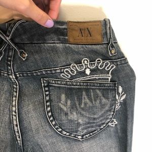 Armani Exchange Bootcut Jeans
